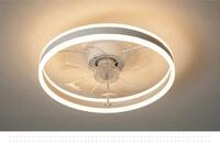 Deckenventilator mit LED Beleuchtung D3305 Deckenlampe &Oslash; 50cm 96W Fernbedienung