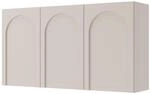 Selsey Sideboard Arkadia Grau-Beige 81 x 150 x 35 cm - Grifflos mit