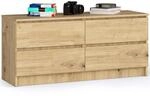 AKORD Kommode K 120 cm | 4 Schubladen | f&uuml;r Wohnzimmer Schlafzimmer...