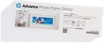 HP Advanced Fotopapier gl&auml;nzend, 29,5 kg, 4 x 12 Zoll (101 x 305 mm), 10 Blatt