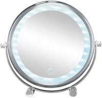 Kleine Wolke 5886124886 Bright Mirror Shorty Kosmetikspiegel, Metall, Chrom,