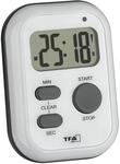 TFA Dostmann Digitaler Timer mit Stoppuhr, 38.2053.02, Alarmton