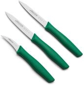 Arcos Set 3 Sch&auml;lmesser aus Edelstahl - Ergonomischer Griff aus Polypropylen, Ideal
