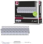 Paulmann MaxLED 500 Basisset 10m Silber 4000K | Dimmbar, neutralwei&szlig;es Licht,
