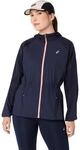 ASICS Road Packable Laufjacke Damen dunkelblau - Midnight L