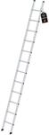 PROREGAL Sprossen-Anlegeleiter 350mm ohne Traverse Made in Germany | 12 Sprossen 
