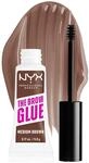 NYX Professional Makeup Augenbrauengel, extremer Halt, Medium Brown | Mittelbraunes
