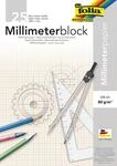 Millimeterpapier A4 25BL 80g