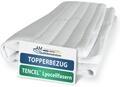 AM Qualit&auml;tsmatratzen Lyocell Topper Bezug 100x210 4-6 cm Kernh&ouml;he - Made in