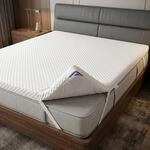 Arensberger Topper Soft 140x200cm | H2, Memory Foam, 5cm, waschbarer Bezug