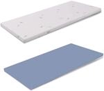 Topper f&uuml;r Einzelbett, 85 x 190 cm, H&ouml;he 3 cm, halbstarr &ndash; Medizinprodukt &ndash;