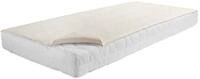 Dormisette Q59 Molton-Matratzenauflage, 160/200 cm, Baumwolle/Zwirn-Calmuc,