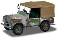 Corgi VA11119 Land Rover Serie I 203,2 cm - Hellgr&uuml;n (verwittert) Druckguss-Modell