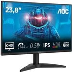AOC Q24B36X 24 Zoll WQHD Gaming Monitor, 144Hz, IPS Panel, 4ms GtG, HDR10, (2560x1440