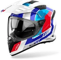 AIROH BANDIT HORN WHITE GLOSS S