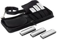 Suzuki Bluesmaster Set mit leichter Softcase, MR-250SN(C,G,A,D,F,Bb pro Set)