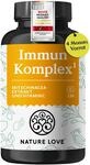 NATURE LOVE&reg; Immun Komplex - 120 Kapseln - 4 Monate Reichweite - mit