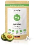 Magnesium Komplex 180 Kapseln - mit Dicitrat, Bisglycinat, Malat & Taurinat -