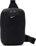 Nike Unisex Nk Aura Crossbody Umh&auml;ngetasche, Black/Black/Matte Silver, One Size
