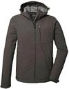 killtec Herren Softshelljacke/Outdoorjacke mit Kapuze KOS 259