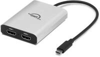 OWC USB-C-Adapter auf Dual-HDMI 4K mit DisplayLink &ndash; Unterst&uuml;tzt 2 4K-Monitore bei