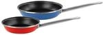 United Colors of Benetton. Set mit 2 Pfannen (20 cm blau + 24 cm rot)...