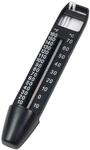 Summer Fun Thermometer 25cm lang schwarz