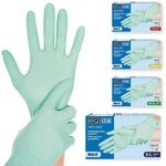 FRANZ MENSCH 100x Hygostar Einweghandschuhe Safe Light, Einmalhandschuhe...