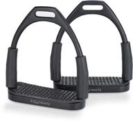 Equinate Sicherheitssteigb&uuml;gel Oregon 10cm Schwarz Matt - Mit Anti-Rutsch