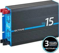 ECTIVE TSI15 Sinus-Inverter 1500W/12V Sinus-Wechselrichter mit NVS 0% MwSt...
