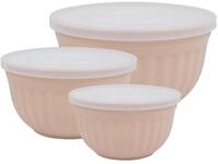 GreenGate Alice Sch&uuml;ssel mit Deckel Creamy Fudge Set3