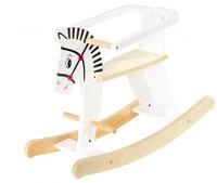 Mamabrum Holz-Schaukelpferd, Mitwachsend für Babys & Kleinkinder, Abnehmbarer