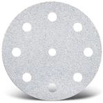 MENZER White Klett-Schleifscheiben, 125 mm, 9-Loch, f. Exzenterschleifer,