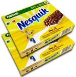 2 er Pack Nesquik Riegel 2 x 4 er Pack 2 x 100 g Schokoriegel Schokolade