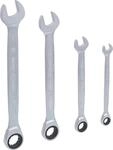KS Tools 503.4204 GEARplus Ratschenringmaulschl&uuml;ssel-Satz, 4-tlg. 10-19mm
