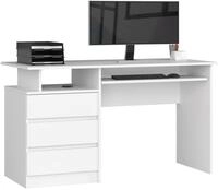 AKORD PC-Schreibtisch CLP 135 mit Tastaturablage | Office Desk | Computertisch 