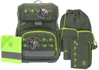 L&Auml;SSIG Schulranzen Regenh&uuml;lle Light Unique School Set 7-teilig Jungle Green