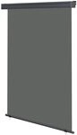Senkrechtmarkise f&uuml;r Balkon 100x250 cm &ndash; Grau Seitenmarkise ausziehbar Windschutz