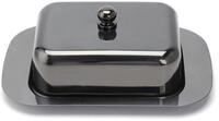 ECHTWERK Butterdose aus Edelstahl, hochwertige Butterschale, Butterbox mit Deckel,