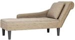 vidaXL Chaiselongue, Indoor Lounge Sofa mit Kissen Rechter Armlehne, Gepolsterte