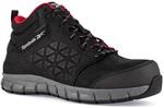 Reebok - Chaussures de s&eacute;curit&eacute; montantes noire en cuir imperm&eacute;able embout