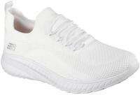 Skechers Damen Squad Chaos Sr Medizinischer Serviceschuh, Wei&szlig;es Textil, 36 EU