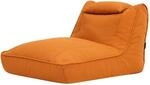 Icon Nova Outdoor Sitzsack Sessel f&uuml;r Erwachsene, Orange, Olefin Stoff f&uuml;r Drinnen