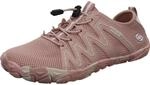 Dockers by Gerli Barefoot Damen Barfu&szlig;schuh aus Textil Mesh in Rosa mit