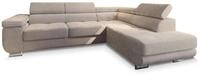 Masseno Ecksofa APIRO R-S mit Schlaffunktion L-Form, Modern Sofa mit Bettkasten,