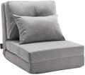 VEVOR Umwandelbares Bodensofa Schlafsofa, 5-Fach verstellbares klappbares