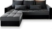 Masseno Ecksofa KOS PIK mit Schlaffunktion L-Form, Sofa mit Bettkasten,