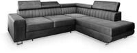 Masseno Ecksofa NOLA R-S mit Schlaffunktion L-Form, Klassisch Sofa mit...