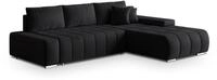 Masseno Ecksofa ALESE R-S mit Schlaffunktion L-Form, Moderne Sofa mit...