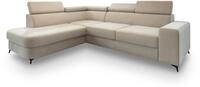 Masseno Ecksofa ALVORO MV L-S mit Schlaffunktion L-Form, Klassisch Sofa mit